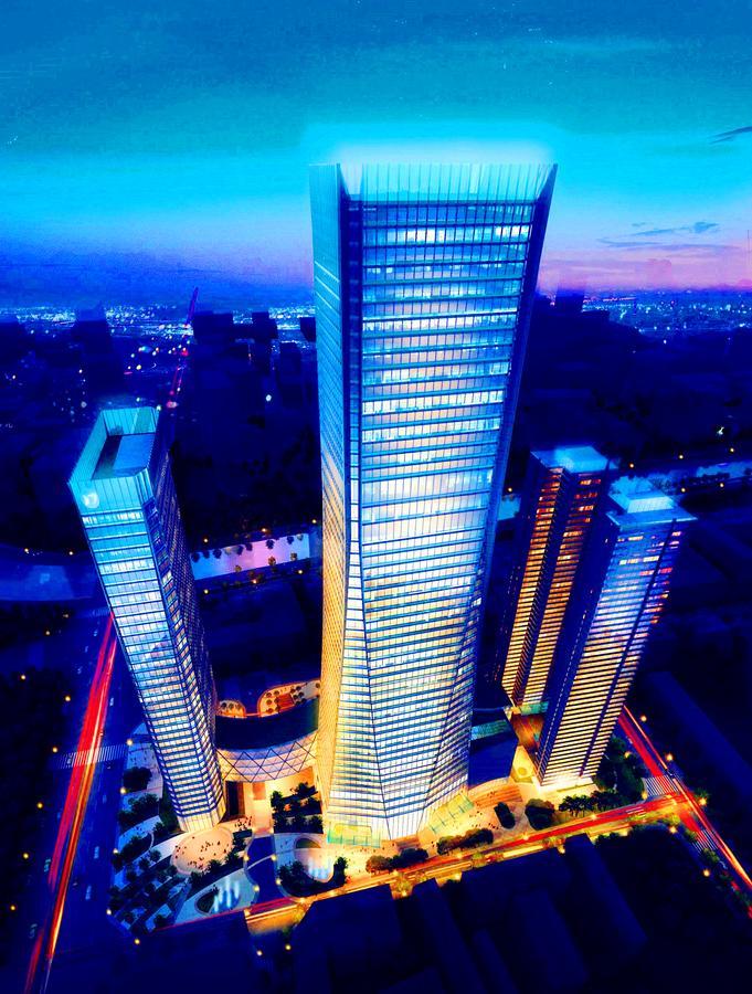 Chengdu Cloud Service Apartment Chunxi Taikoo Branch Exteriör bild