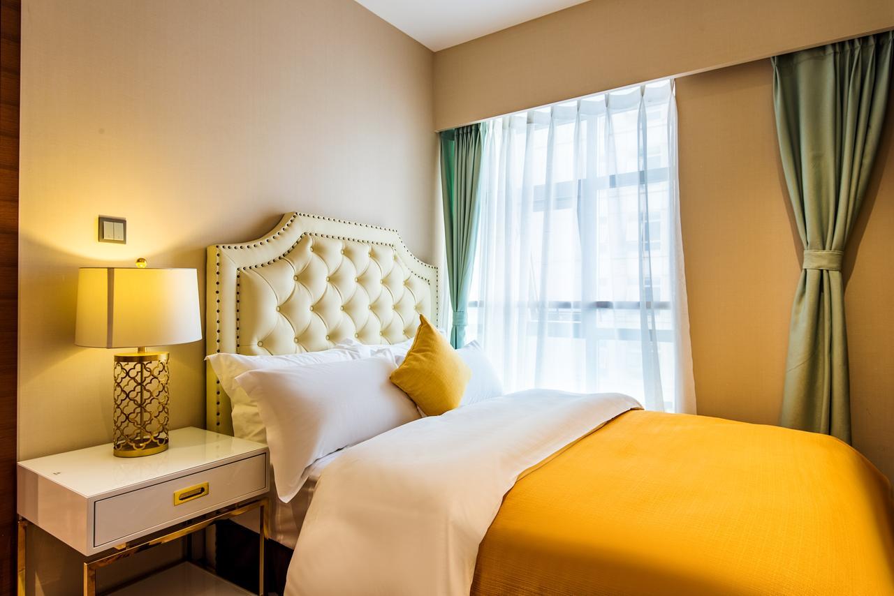 Chengdu Cloud Service Apartment Chunxi Taikoo Branch Exteriör bild