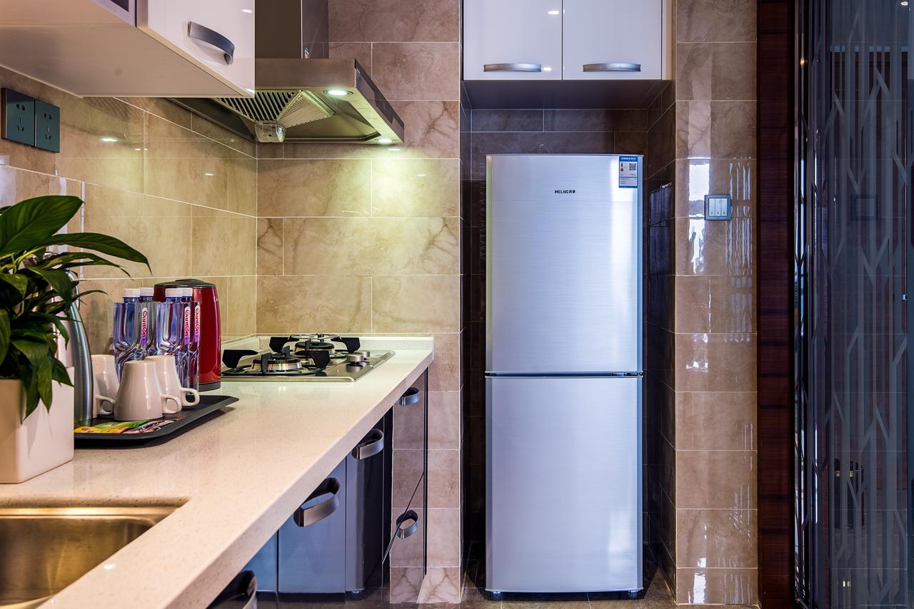Chengdu Cloud Service Apartment Chunxi Taikoo Branch Exteriör bild