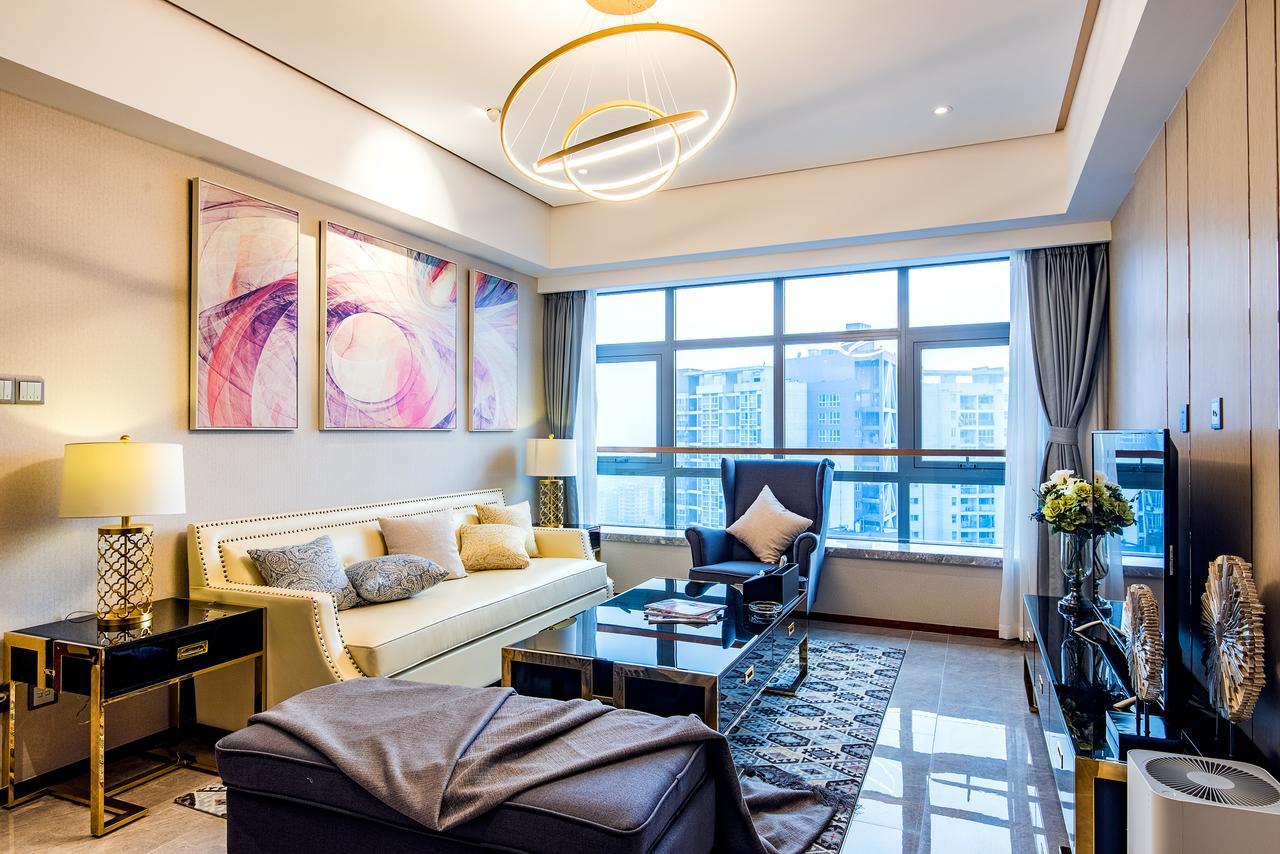 Chengdu Cloud Service Apartment Chunxi Taikoo Branch Exteriör bild
