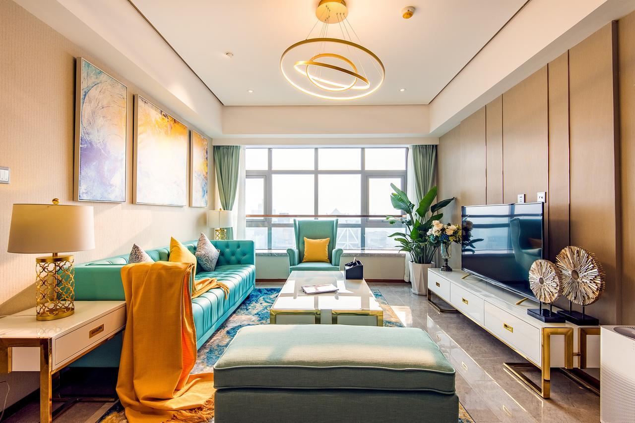 Chengdu Cloud Service Apartment Chunxi Taikoo Branch Exteriör bild