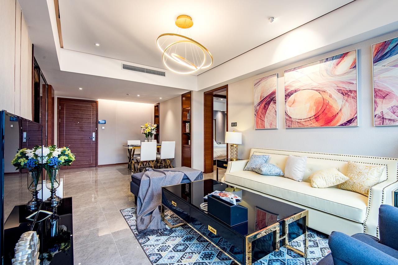 Chengdu Cloud Service Apartment Chunxi Taikoo Branch Exteriör bild