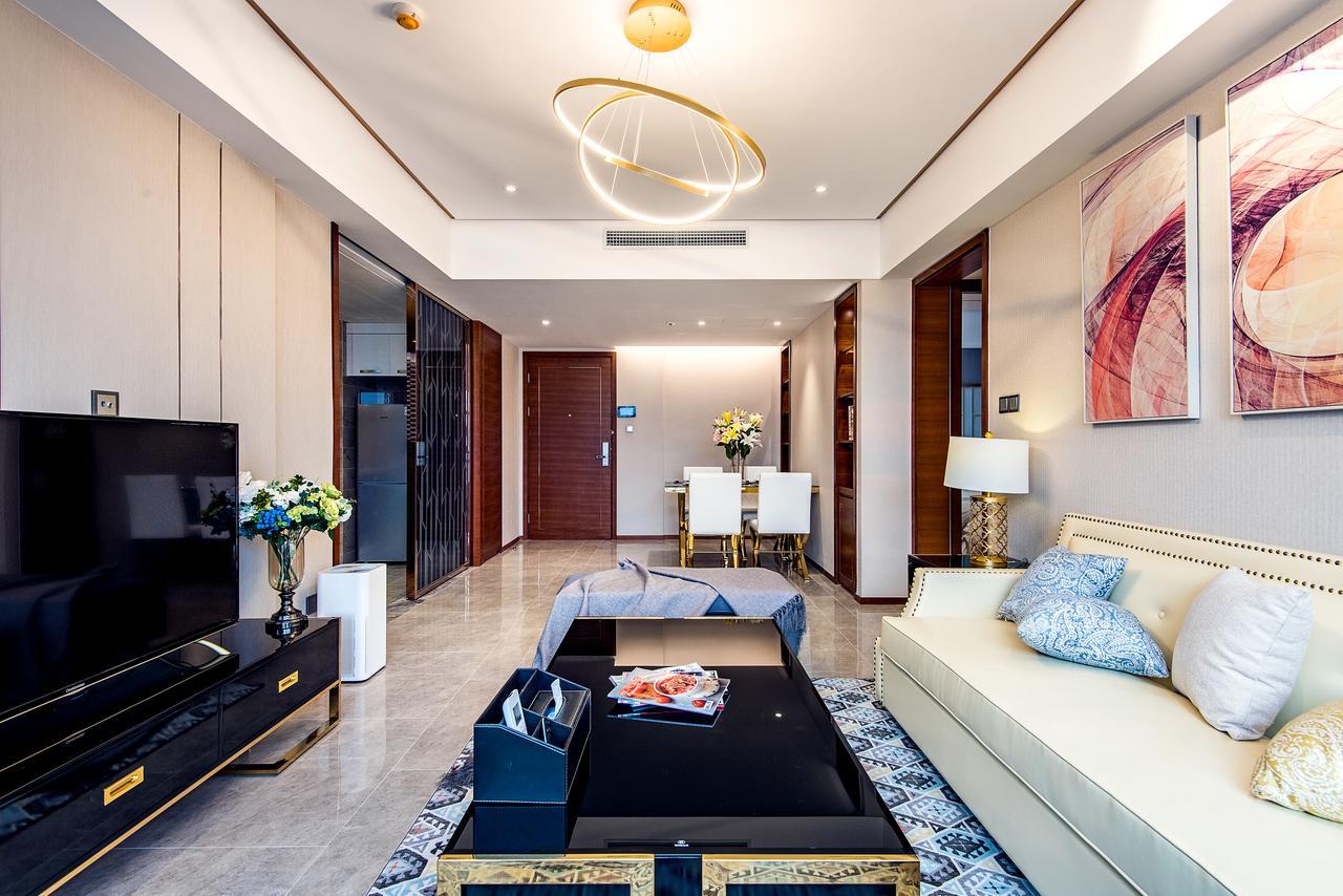 Chengdu Cloud Service Apartment Chunxi Taikoo Branch Exteriör bild