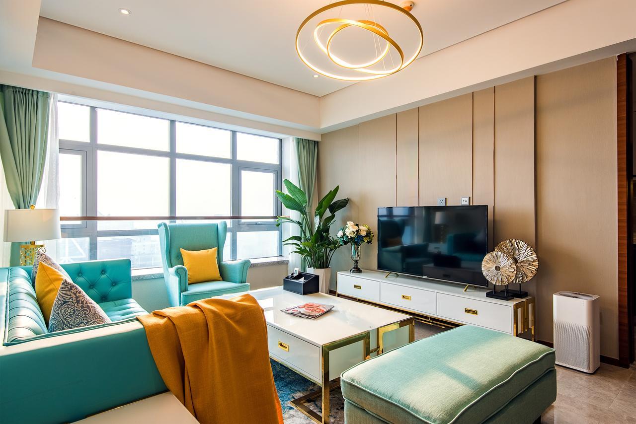 Chengdu Cloud Service Apartment Chunxi Taikoo Branch Exteriör bild