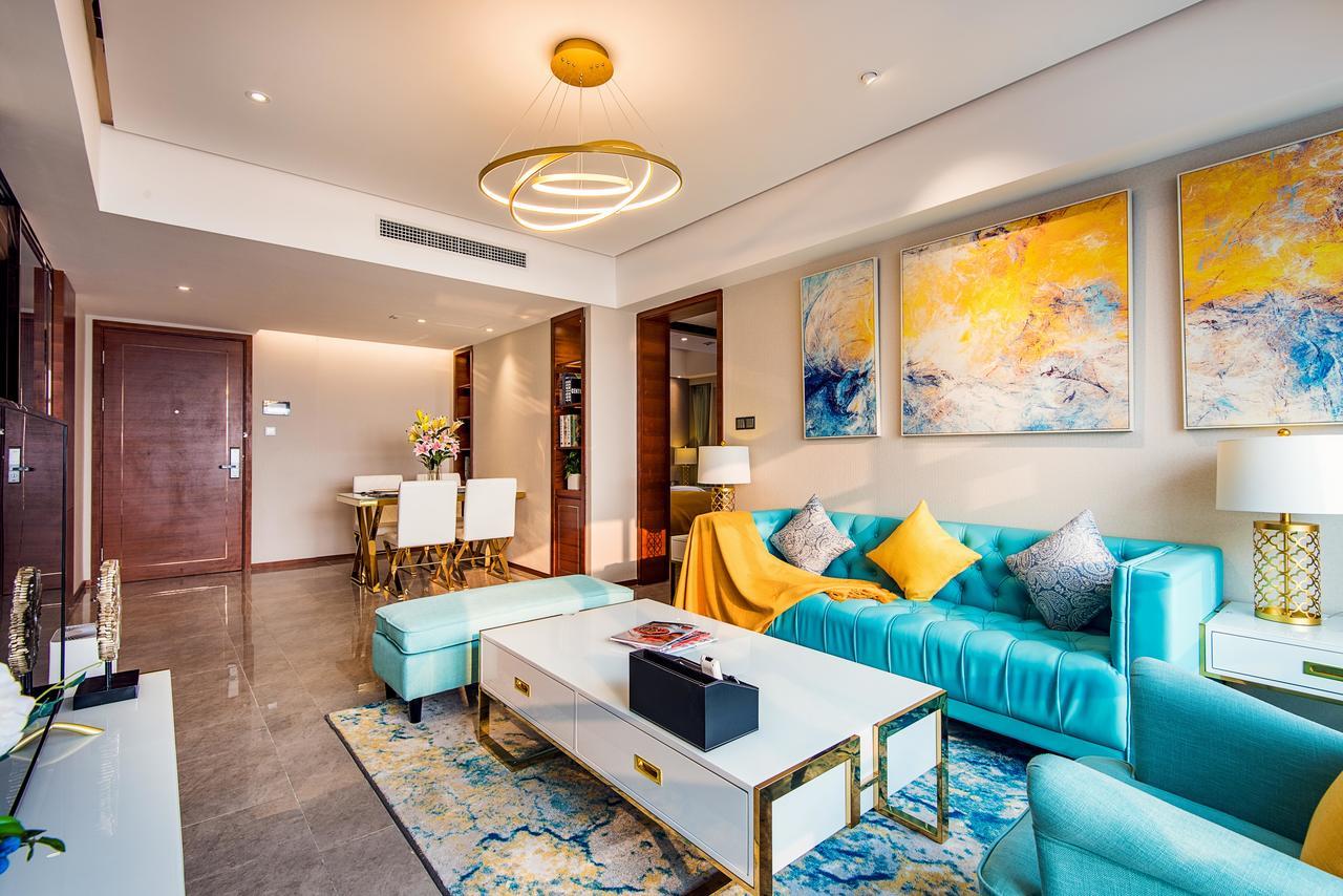 Chengdu Cloud Service Apartment Chunxi Taikoo Branch Exteriör bild