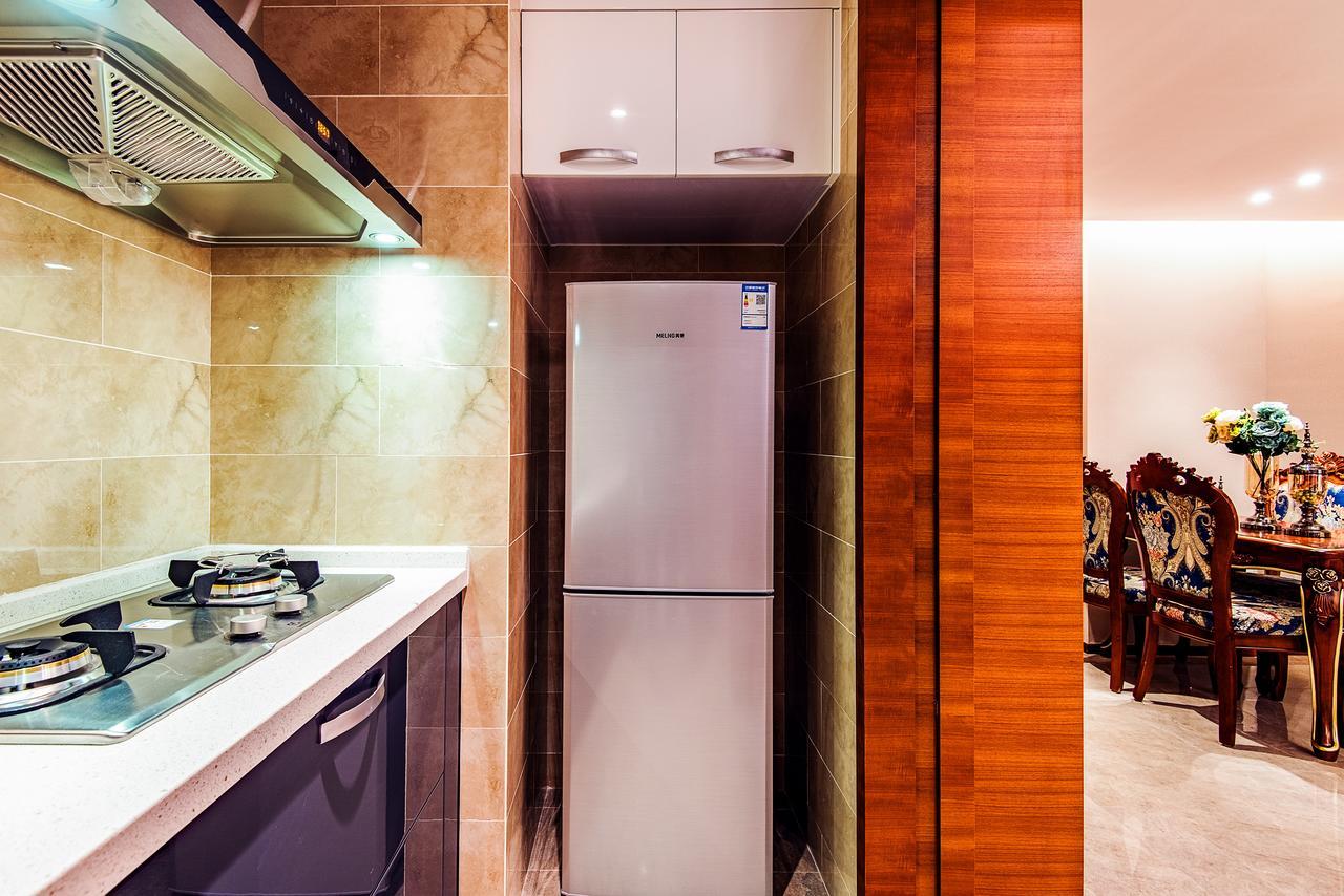 Chengdu Cloud Service Apartment Chunxi Taikoo Branch Exteriör bild