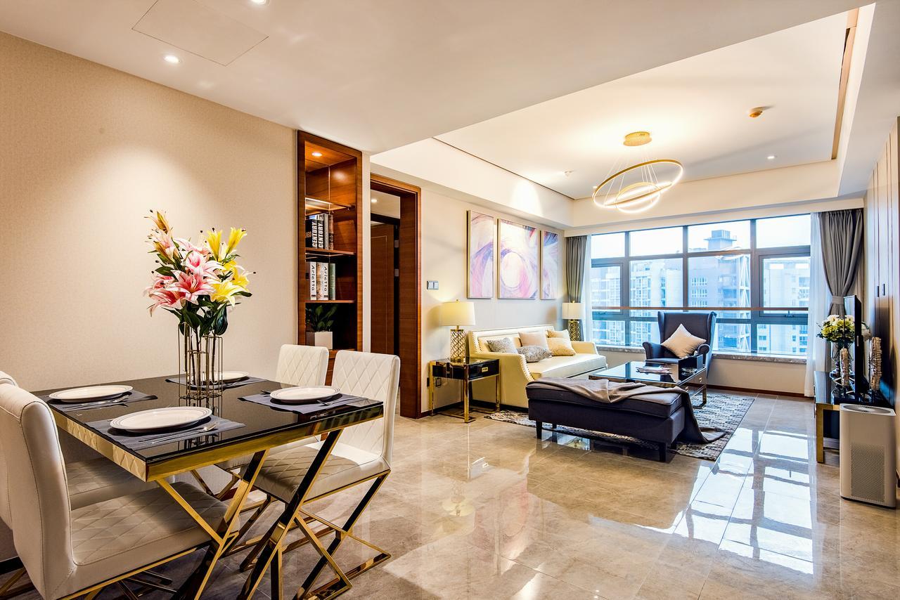 Chengdu Cloud Service Apartment Chunxi Taikoo Branch Exteriör bild