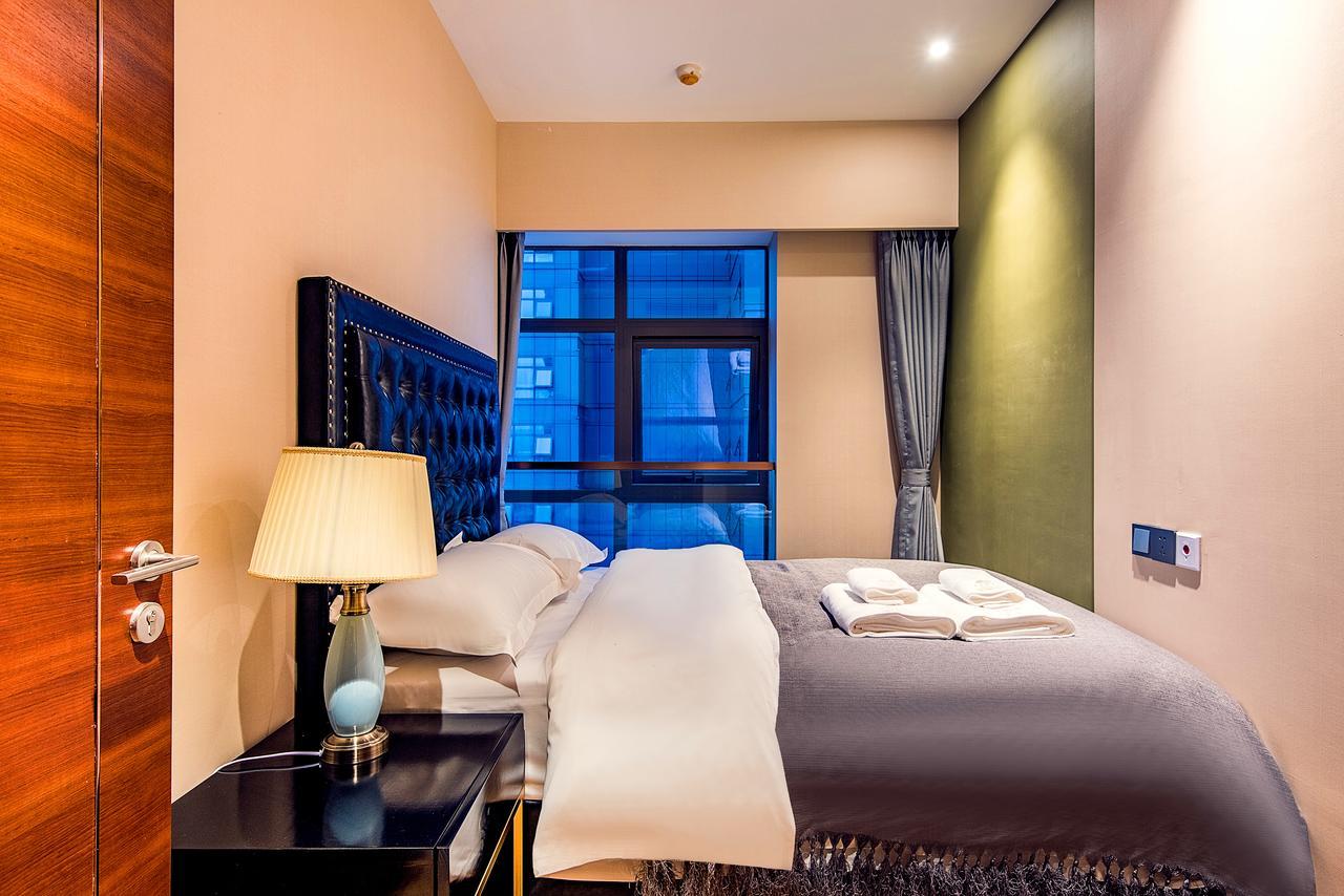 Chengdu Cloud Service Apartment Chunxi Taikoo Branch Exteriör bild