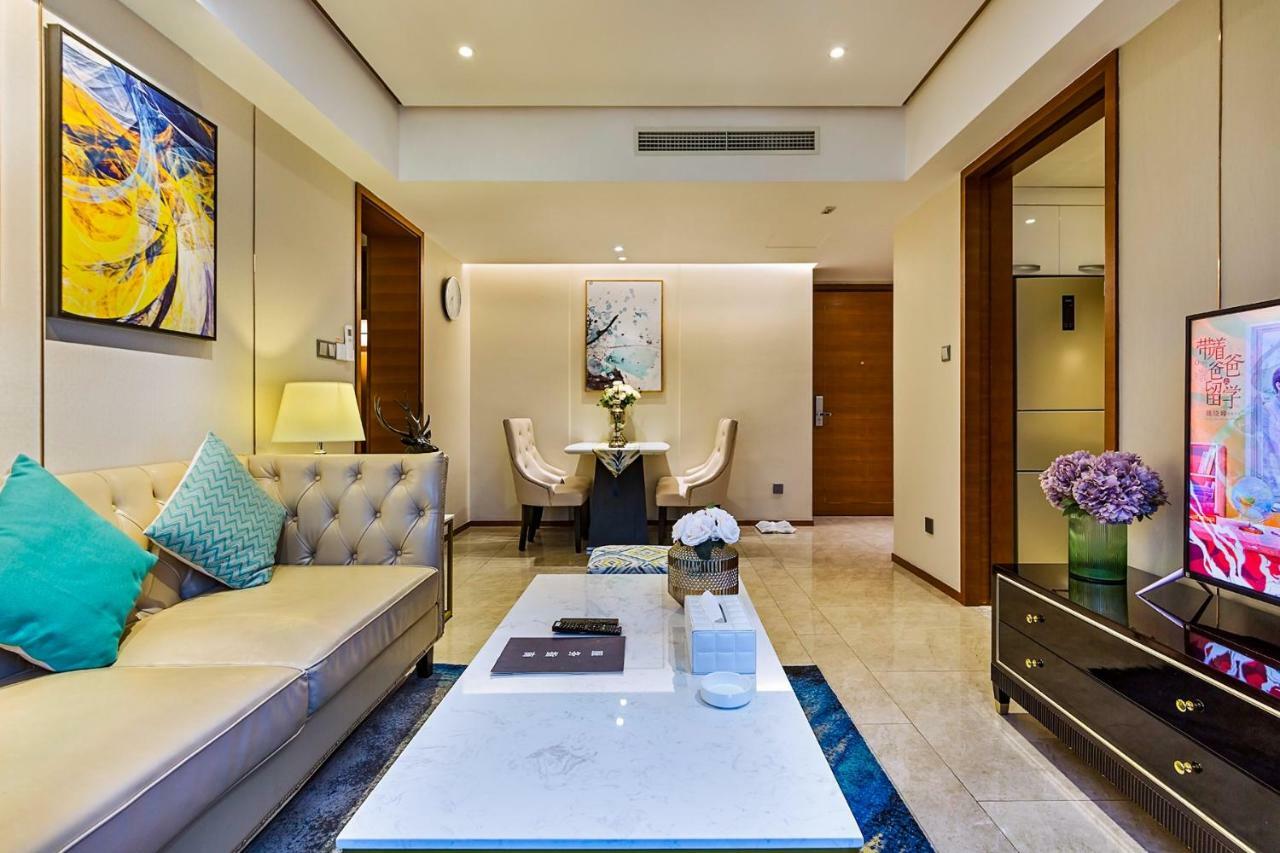 Chengdu Cloud Service Apartment Chunxi Taikoo Branch Exteriör bild